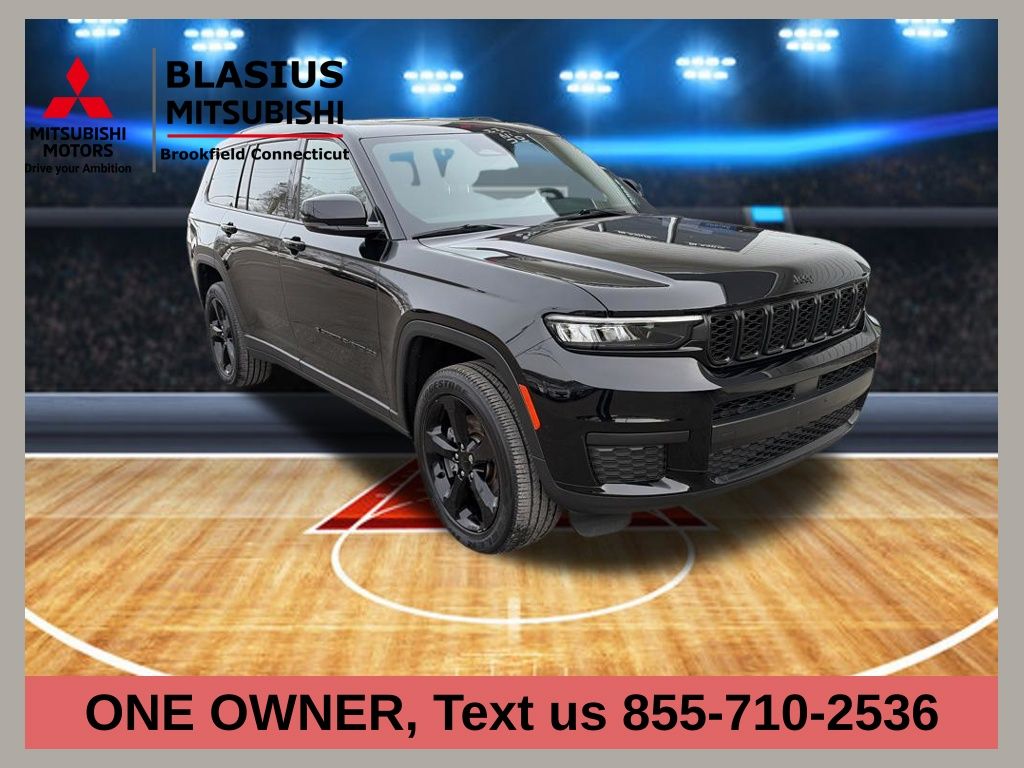 Diamond Black Crystal Pearlcoat 2023 Jeep Grand Cherokee L Altitude 4WD SUV / Crossover Four-Wheel Drive 8-Speed Automatic