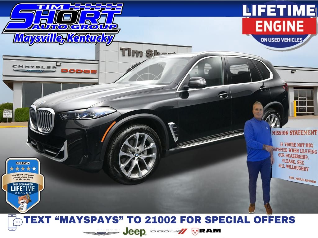 Black Sapphire Metallic 2026 BMW X5 SUV / Crossover Rear-Wheel Drive 8-Speed Automatic