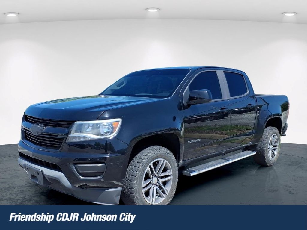Black 2019 Chevrolet Colorado Pickup Truck Four-Wheel Drive 8-Speed Automatic