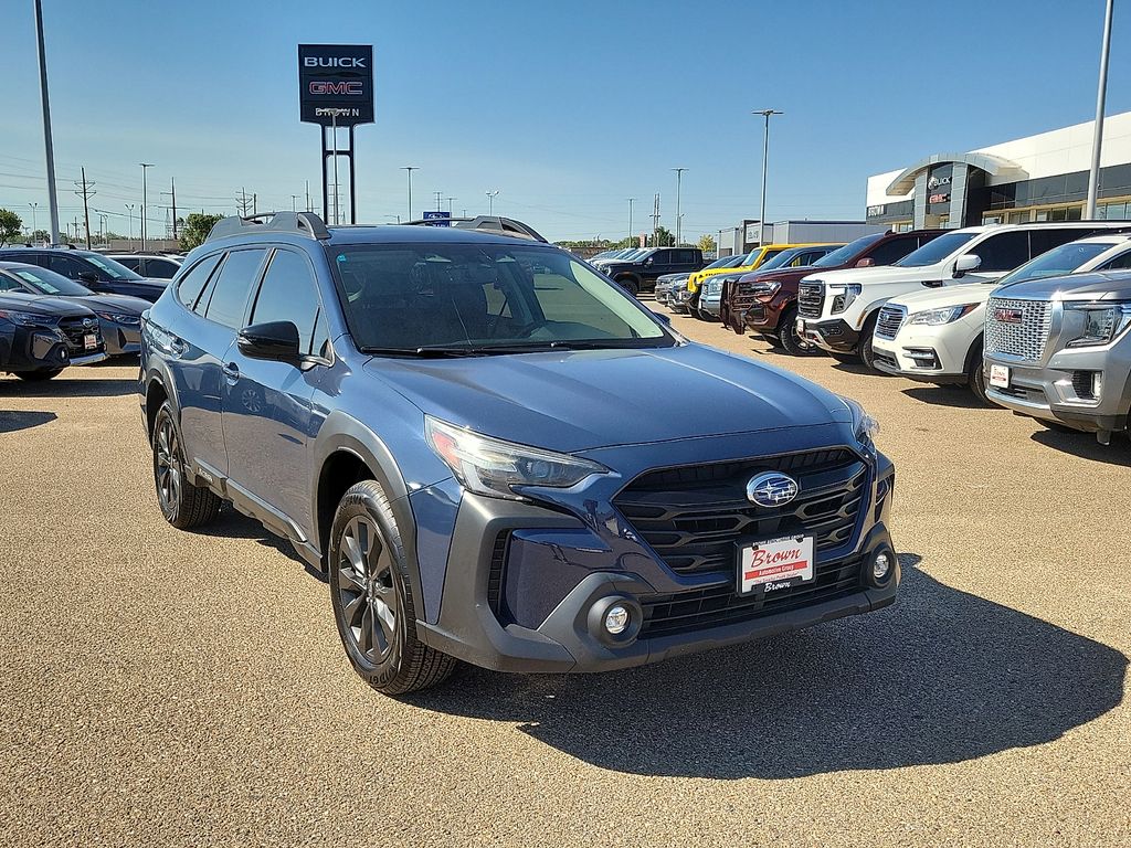 2024 Subaru Outback Onyx Edition Blue at Brown Buick GMC