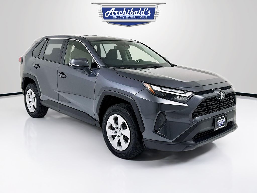 Magnetic Gray Metallic 2025 Toyota RAV4 LE AWD SUV / Crossover All-Wheel Drive 8-Speed Automatic