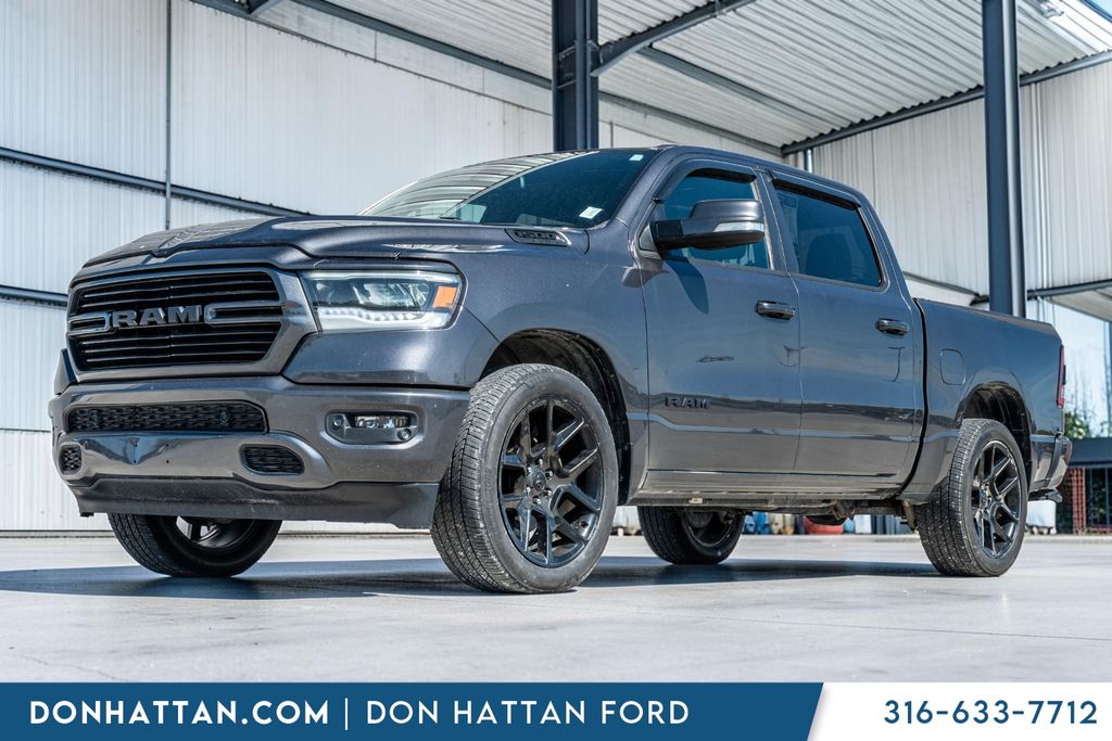 Gray (Granite Crystal Metallic Clearcoat) 2020 RAM 1500 Pickup Truck 8-Speed Automatic