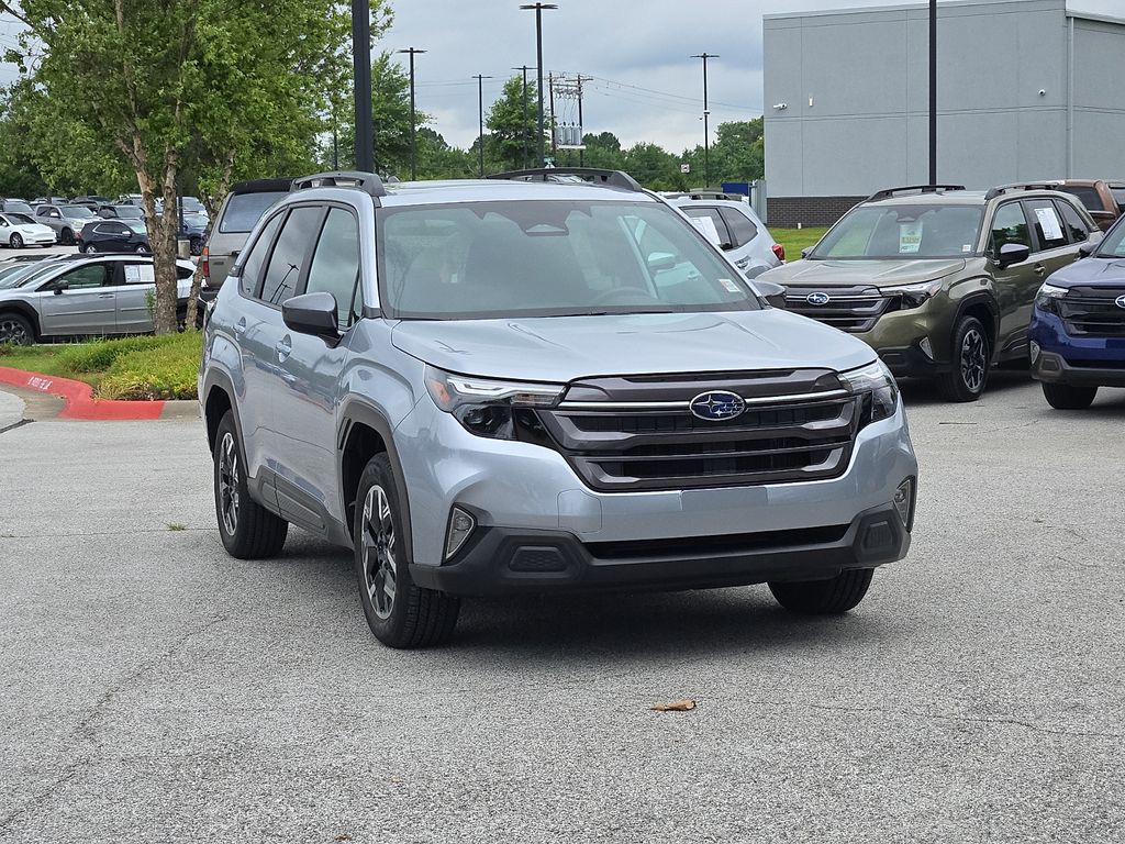 Ice Silver Metallic 2026 Subaru Forester Crossover AWD SUV / Crossover All-Wheel Drive Continuously Variable Transmission