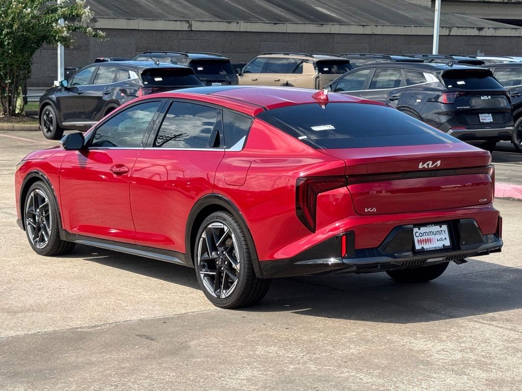 2026 Kia K4 GT-Line Red at Joe Myers Mazda Kia