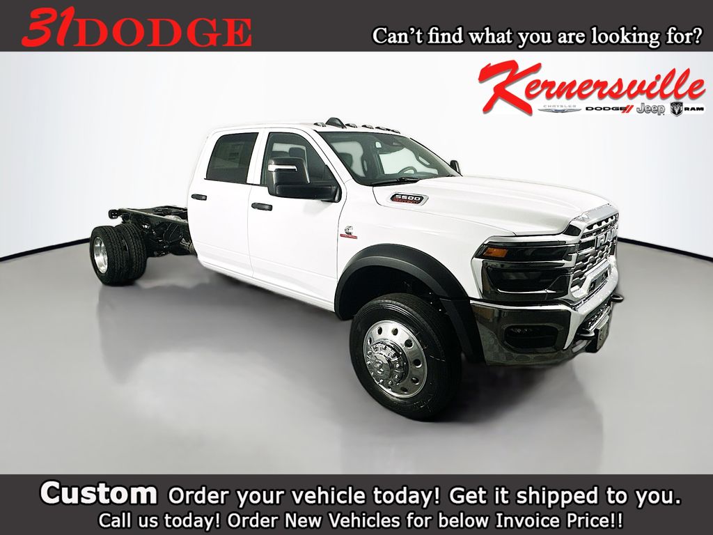 Bright White Clearcoat 2026 RAM 5500 Chassis   Automatic