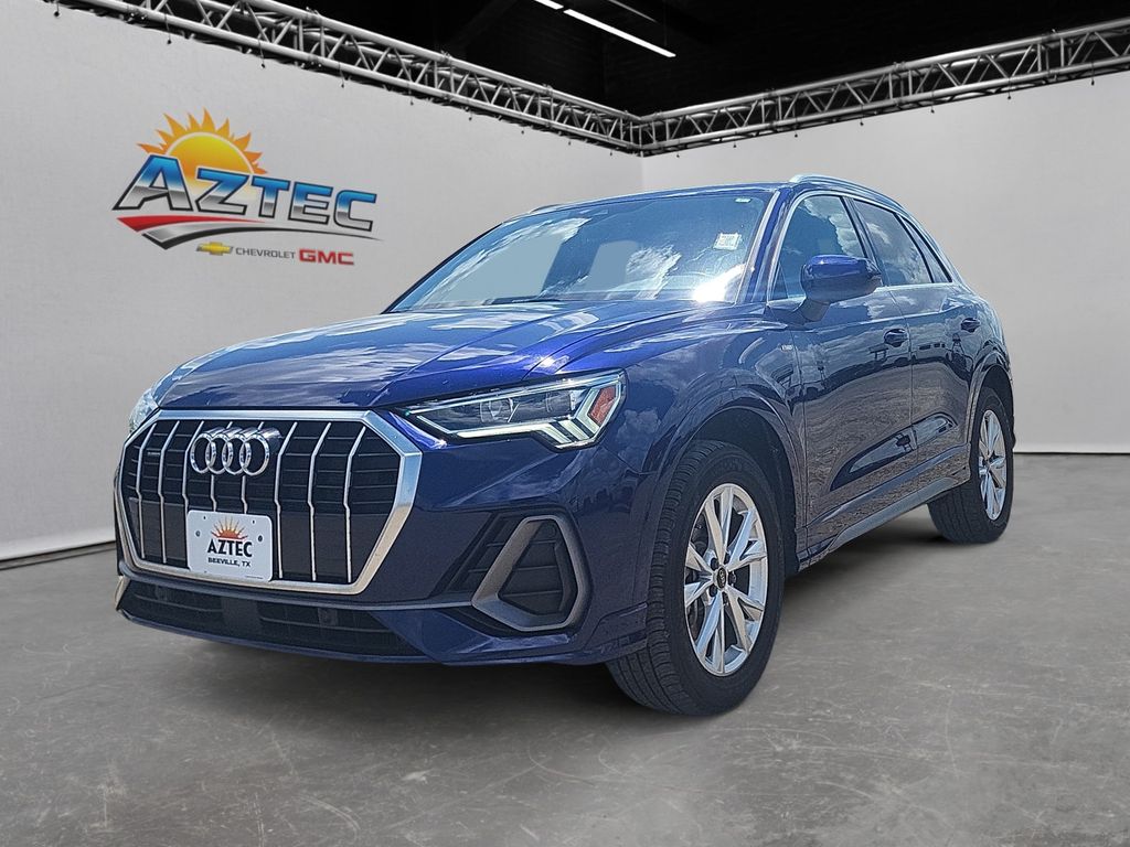 Blue 2024 Audi Q3 SUV / Crossover All-Wheel Drive 8-Speed Automatic
