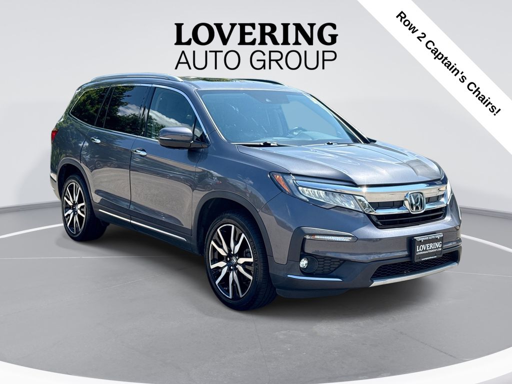 Gray (Modern Steel Metallic) 2022 Honda Pilot SUV / Crossover All-Wheel Drive 9-Speed Automatic