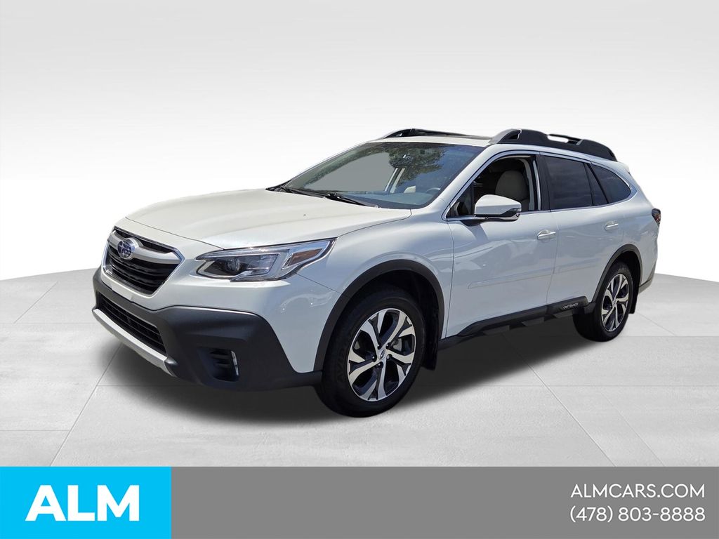 Crystal White Pearl 2022 Subaru Outback Limited Crossover AWD SUV / Crossover All-Wheel Drive Continuously Variable Transmission