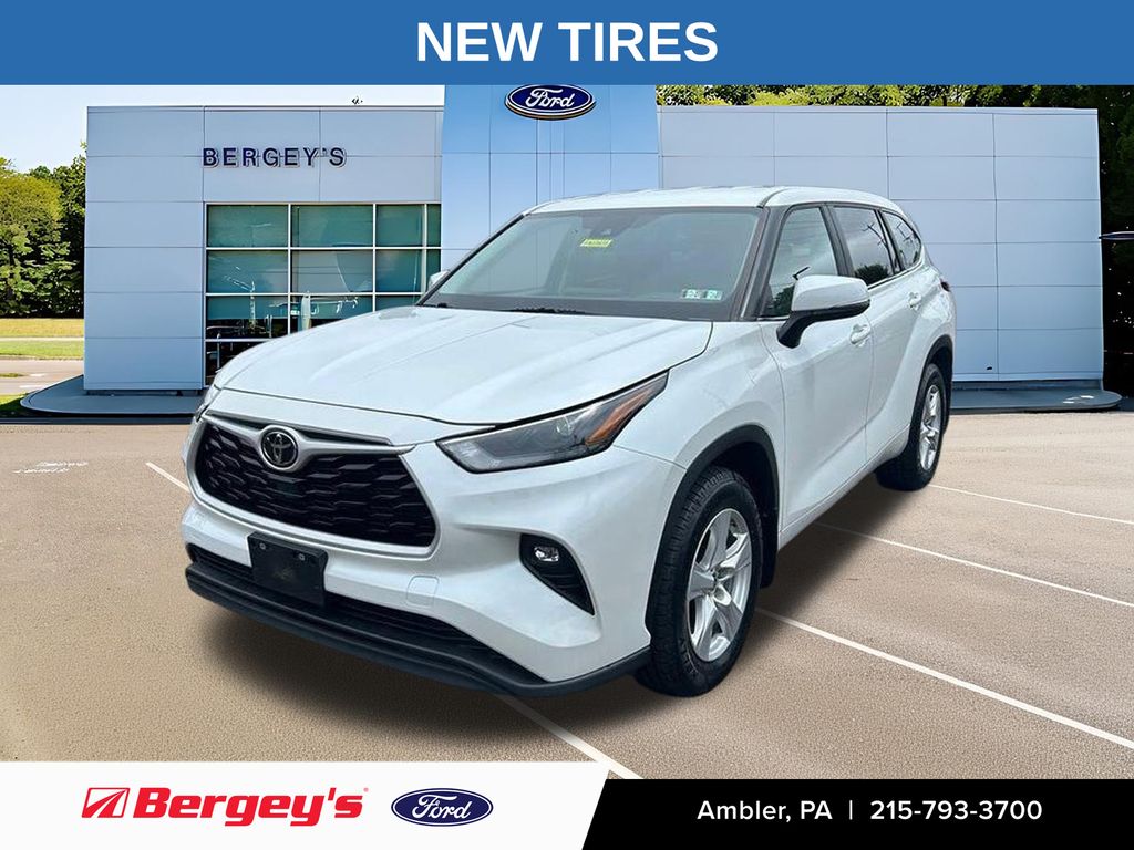 Pearl 2023 Toyota Highlander SUV / Crossover All-Wheel Drive 8-Speed Automatic