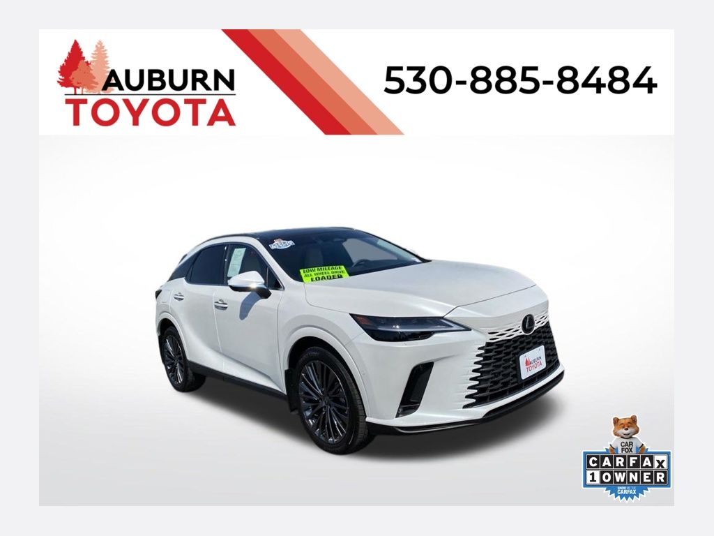 White Pearl 2026 Lexus RX Hybrid SUV / Crossover All-Wheel Drive Continuously Variable Transmission