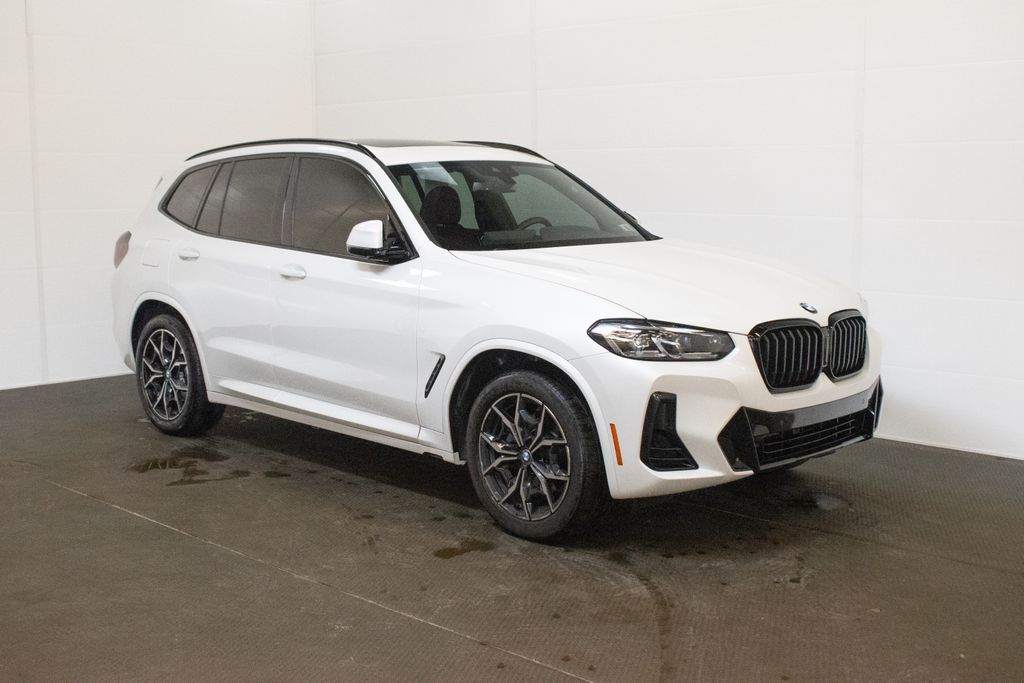 Mineral White Metallic 2023 BMW X3 xDrive30i AWD SUV / Crossover All-Wheel Drive 8-Speed Automatic