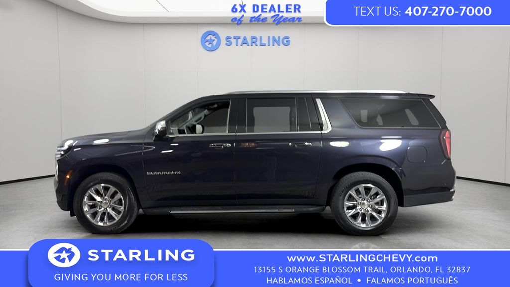 Dark Ash Metallic 2025 Chevrolet Suburban Premier RWD SUV / Crossover 4X2