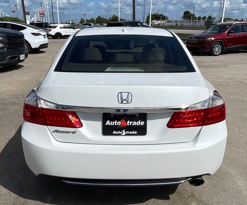 2013 Honda Accord EX-L White at Emmons Autoplex