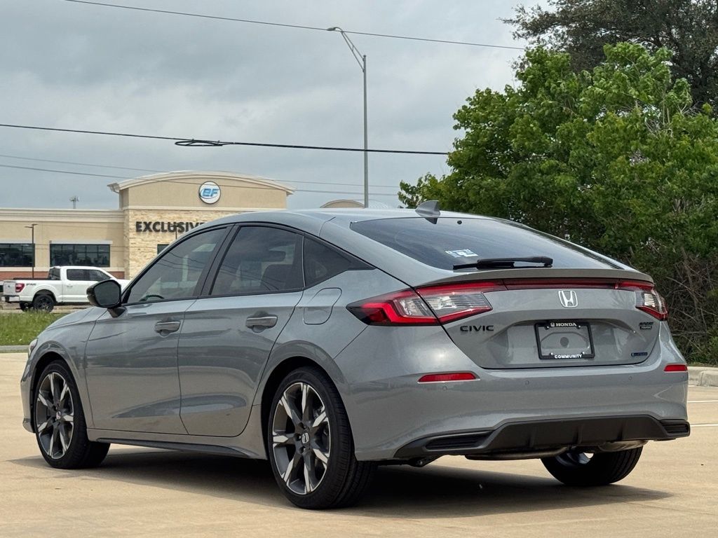 2026 Honda Civic Hybrid Sport Touring Gray at Community Honda