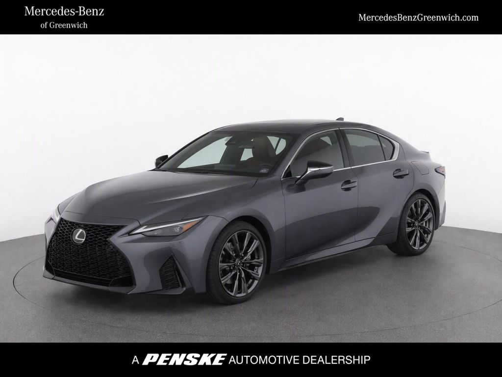 Gray 2021 Lexus IS Sedan All-Wheel Drive 6-Speed Automatic
