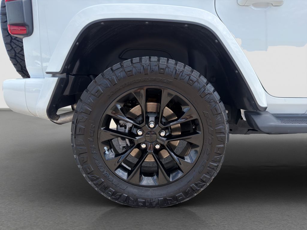 Used 2021 White Jeep Unlimited Sahara High Altitude 4xe image 24