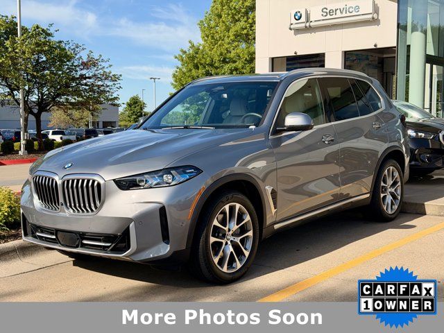 Gray (Skyscraper Grey Metallic) 2025 BMW X5 xDrive40i AWD SUV / Crossover All-Wheel Drive 8-Speed Automatic