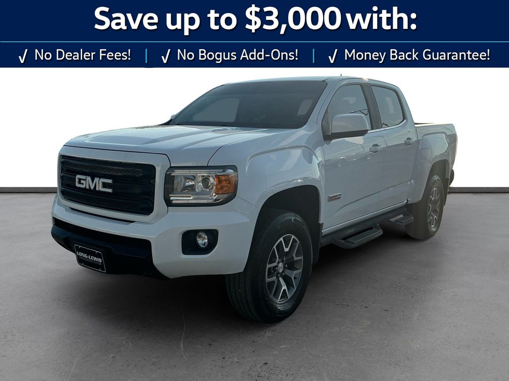 Summit White 2018 GMC Canyon Pickup Truck Four-Wheel Drive 6-Speed Automatic