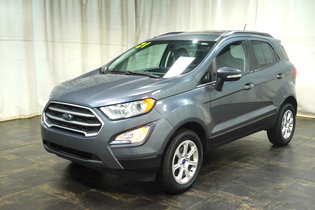 Used 2021 Ford EcoSport SE with VIN MAJ6S3GL5MC431448 for sale in Boardman, OH