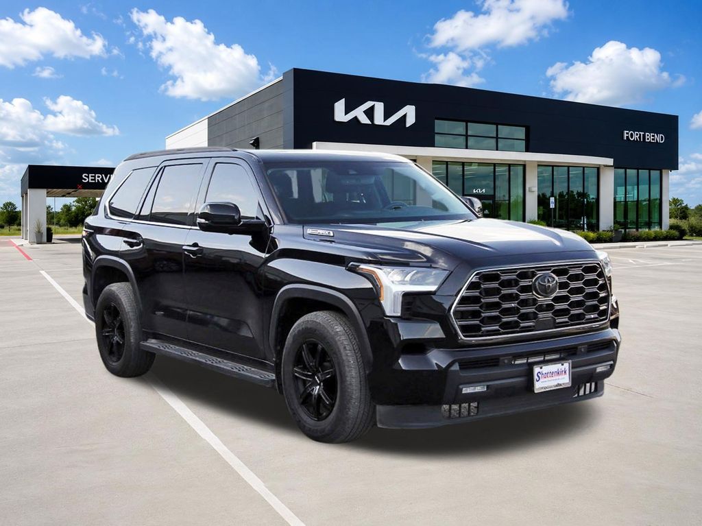 2024 Toyota Sequoia SR5 Black at Gullo Toyota