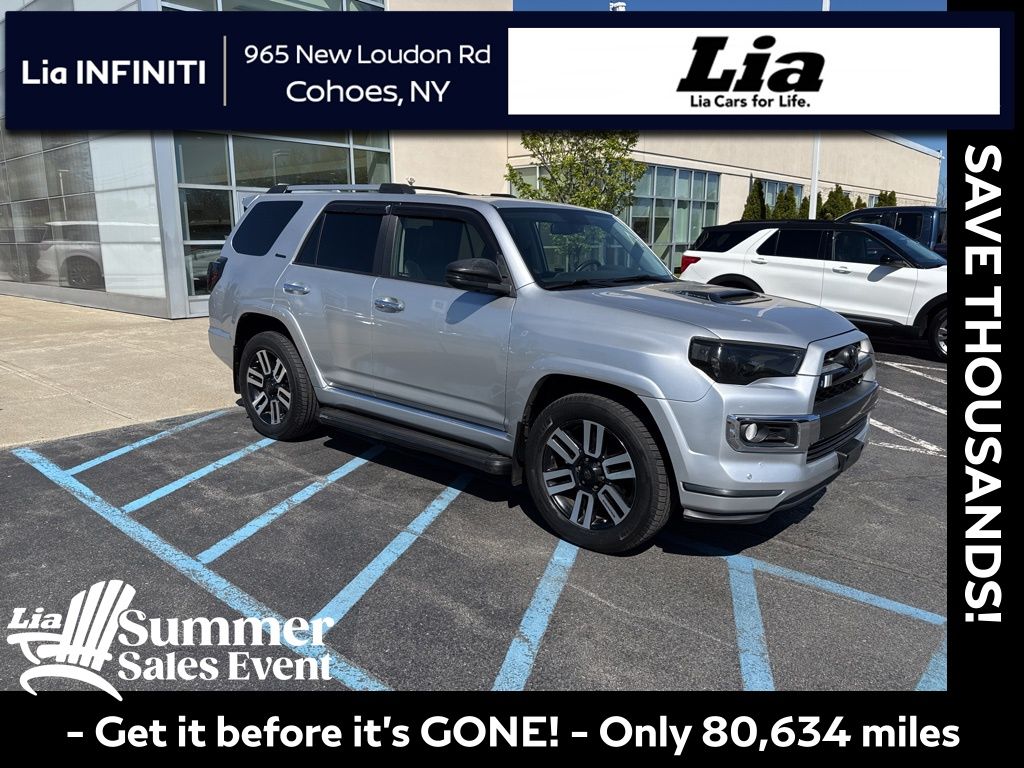 Classic Silver Metallic 2017 Toyota 4Runner Limited 4WD SUV / Crossover All-Wheel Drive 5-Speed Automatic Overdrive