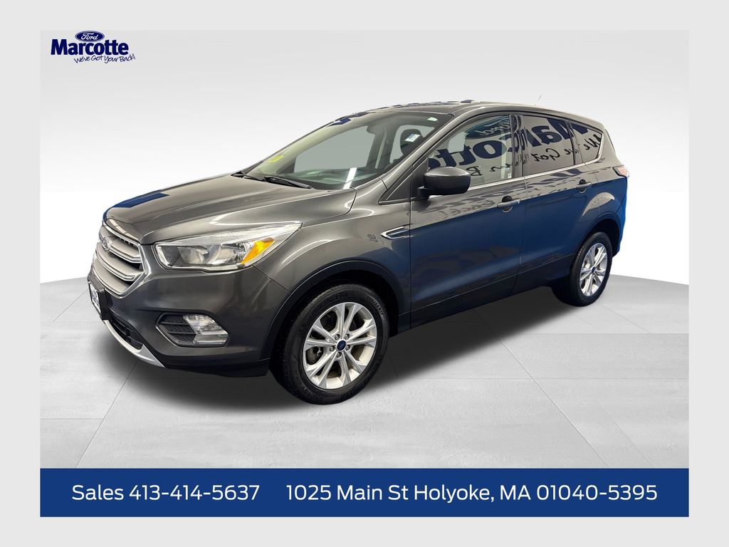 Gray (Magnetic) 2017 Ford Escape SE AWD SUV / Crossover All-Wheel Drive 6-Speed Automatic
