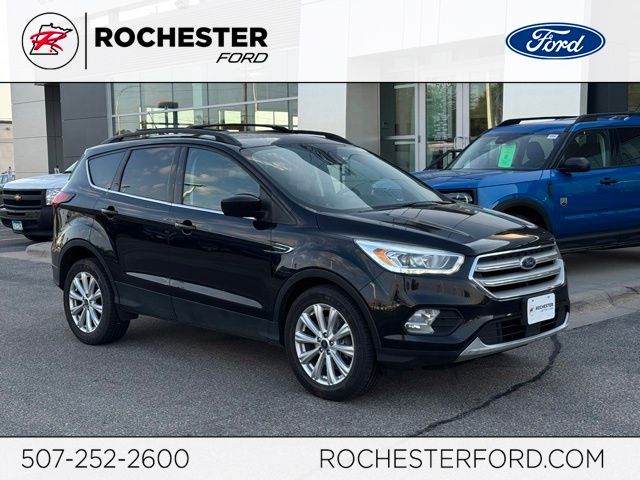 Agate Black Metallic 2019 Ford Escape SUV / Crossover All-Wheel Drive 6-Speed Automatic