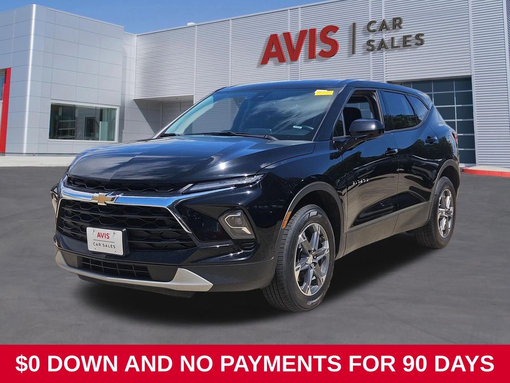 Black 2025 Chevrolet Blazer SUV / Crossover 9-Speed Automatic Overdrive