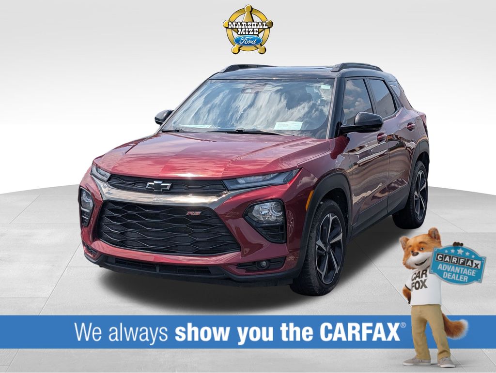 Red (Crimson) 2023 Chevrolet Trailblazer SUV / Crossover Front-Wheel Drive Continuously Variable Transmission