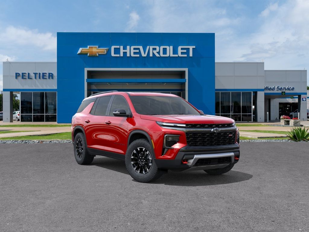 Radiant Red Tintcoat 2026 Chevrolet Traverse SUV / Crossover Four-Wheel Drive 8-Speed Automatic
