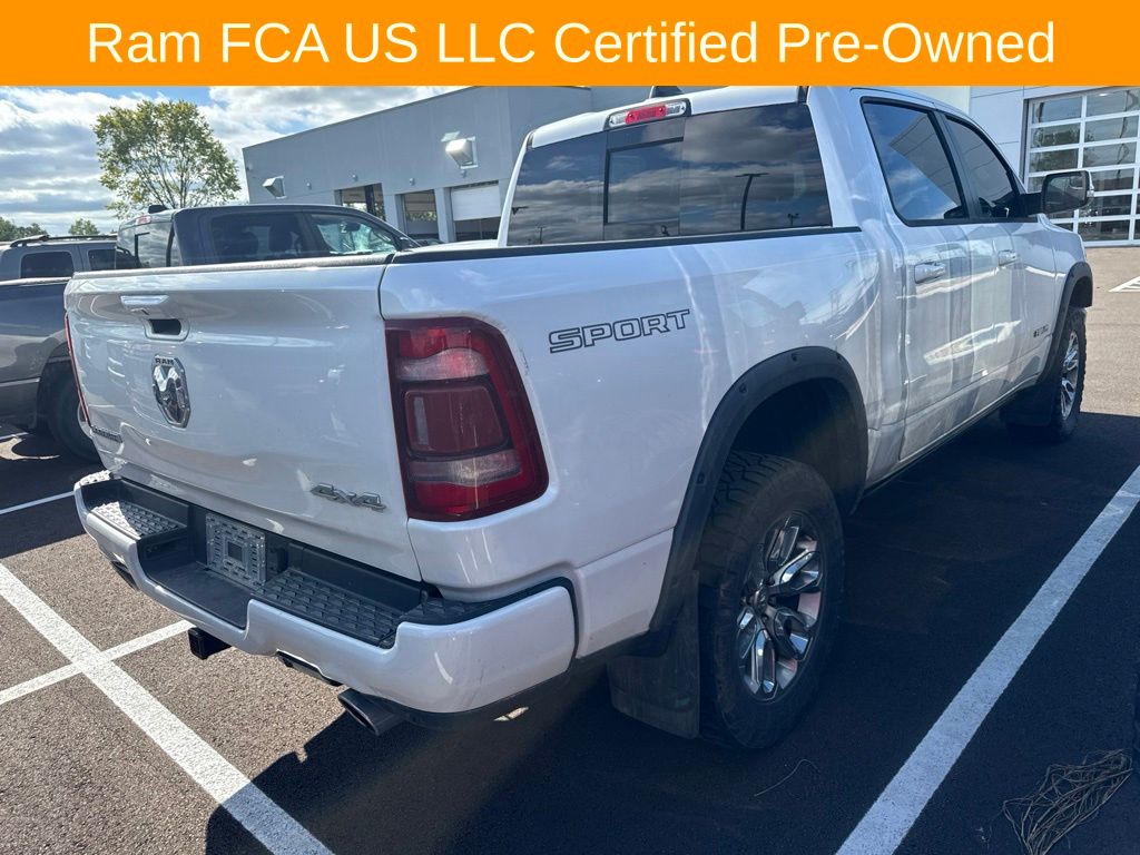 2021 Ivory White Ram 1500 Laramie 4X4 Truck