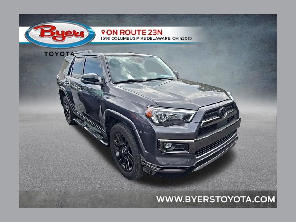 Magnetic Gray Metallic 2021 Toyota 4Runner SUV / Crossover All-Wheel Drive 5-Speed Automatic Overdrive