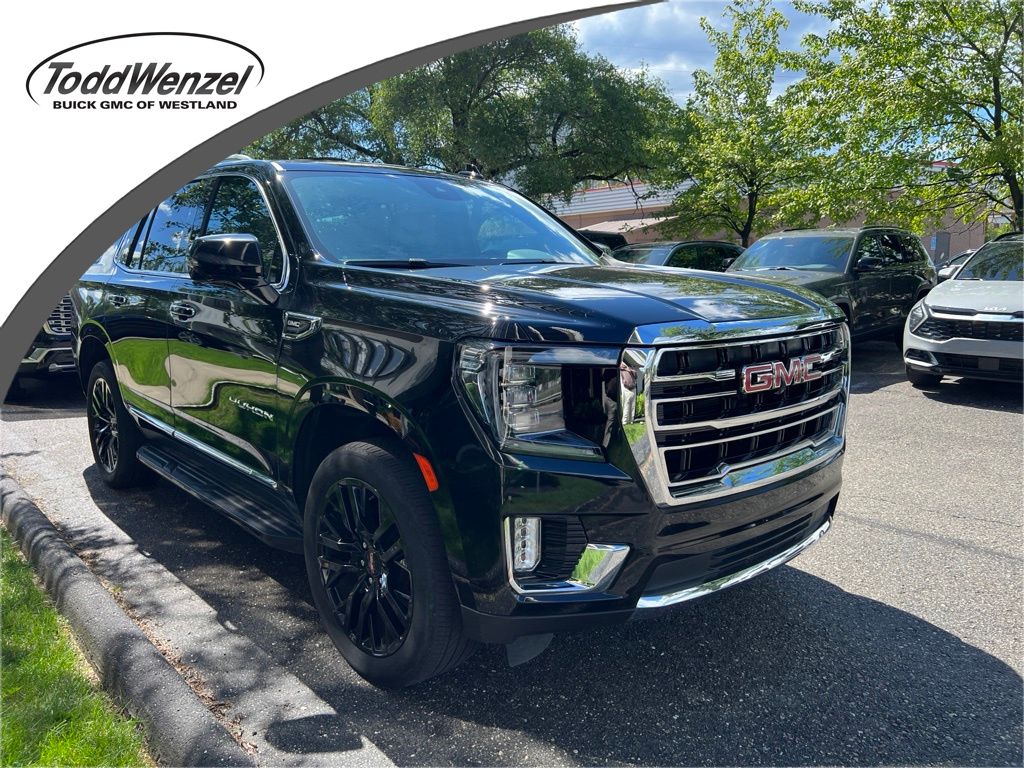 Onyx Black 2023 GMC Yukon SUV / Crossover Four-Wheel Drive