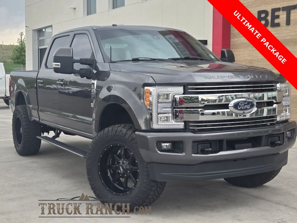 Gray (Magnetic) 2017 Ford F-250 Super Duty Pickup Truck Four-Wheel Drive 6-Speed Automatic