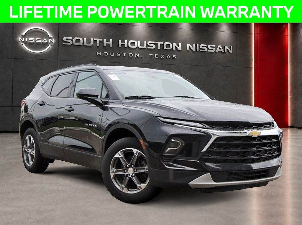 Black 2024 Chevrolet Blazer SUV / Crossover Front-Wheel Drive 9-Speed Automatic Overdrive