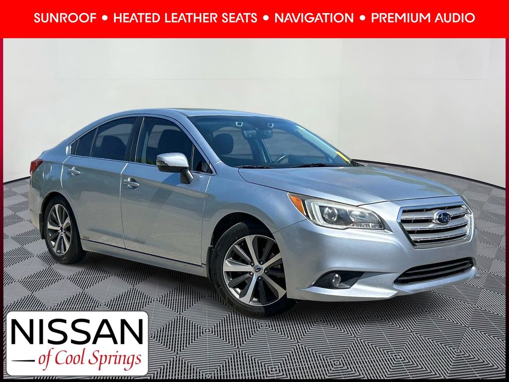 Ice Silver Metallic 2017 Subaru Legacy Sedan All-Wheel Drive Continuously Variable Transmission