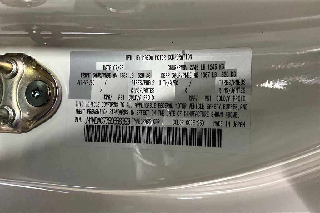 2025 Mazda MX-5 Miata Club - 8