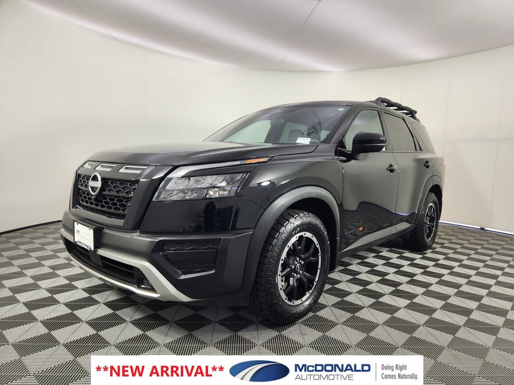 Super Black 2025 Nissan Pathfinder SUV / Crossover All-Wheel Drive 9-Speed Automatic