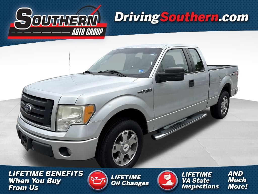 Ingot Silver 2010 Ford F-150 STX SuperCab Pickup Truck 4X2 4-Speed Automatic Overdrive