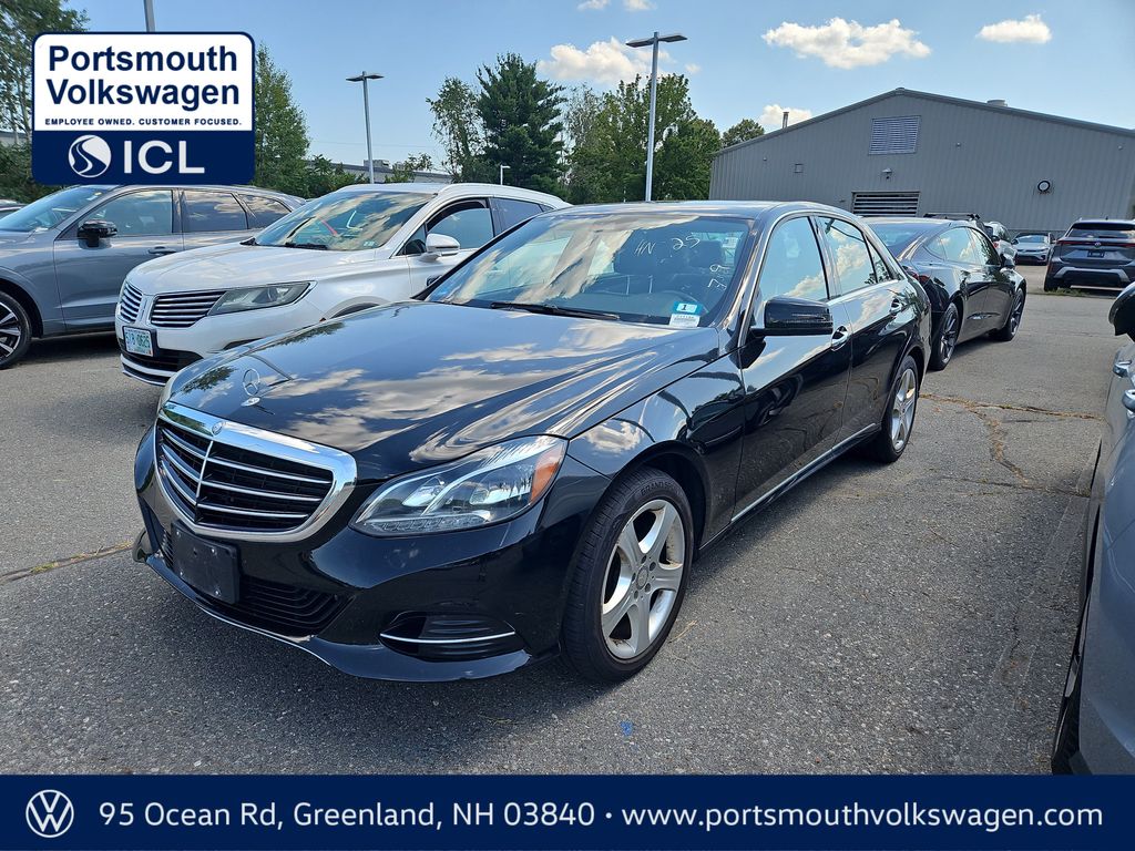 Black 2016 Mercedes-Benz E-Class Sedan All-Wheel Drive 7-Speed Automatic
