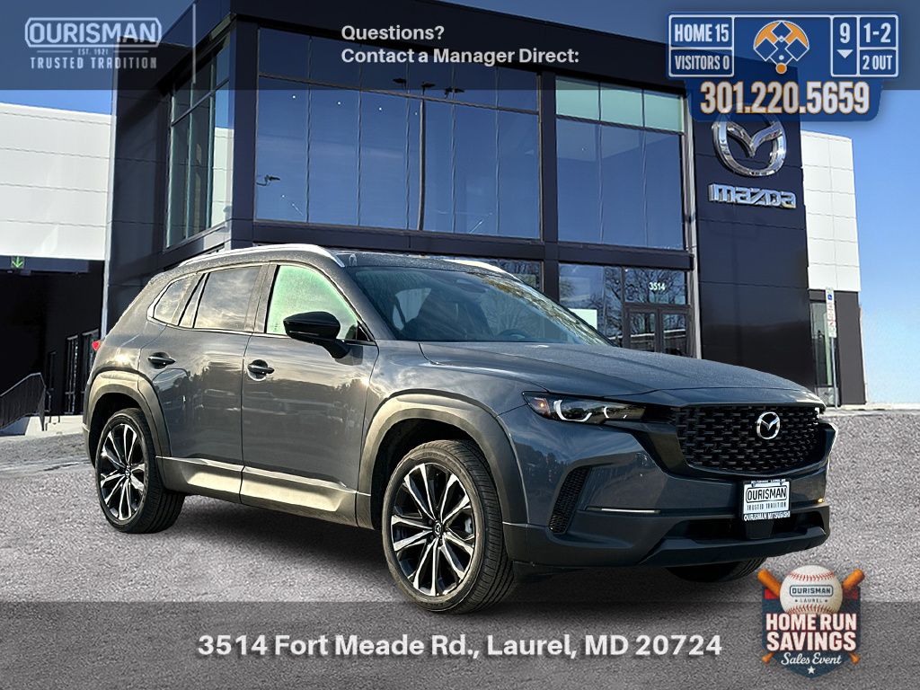 Gray Metallic 2025 Mazda CX-50 2.5 S Premium Plus AWD SUV / Crossover All-Wheel Drive 6-Speed Automatic