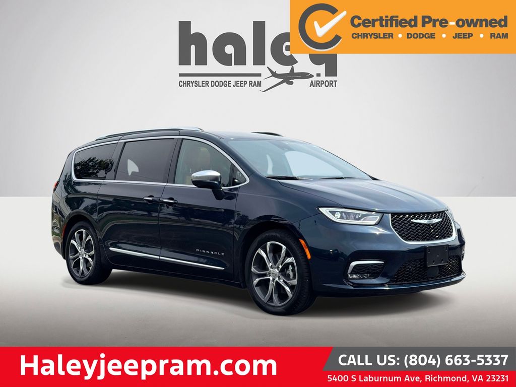 Fathom Blue Pearlcoat 2024 Chrysler Pacifica Minivan Front-Wheel Drive 9-Speed Automatic