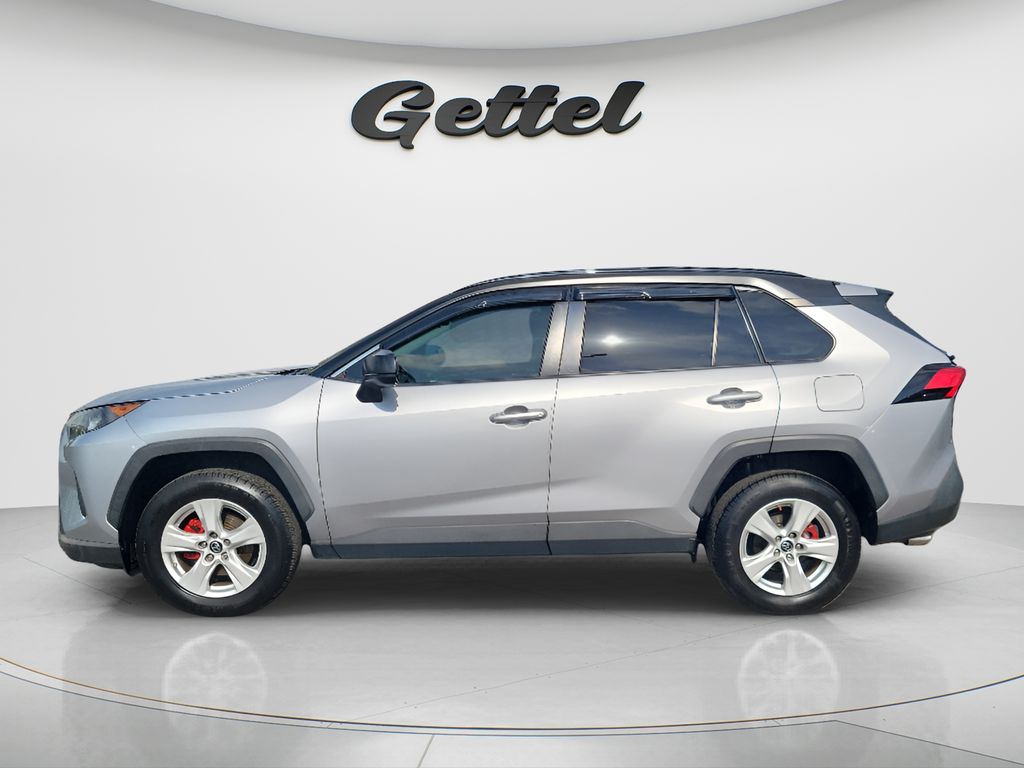 Certified Used 2021 Silver Toyota LE image 8