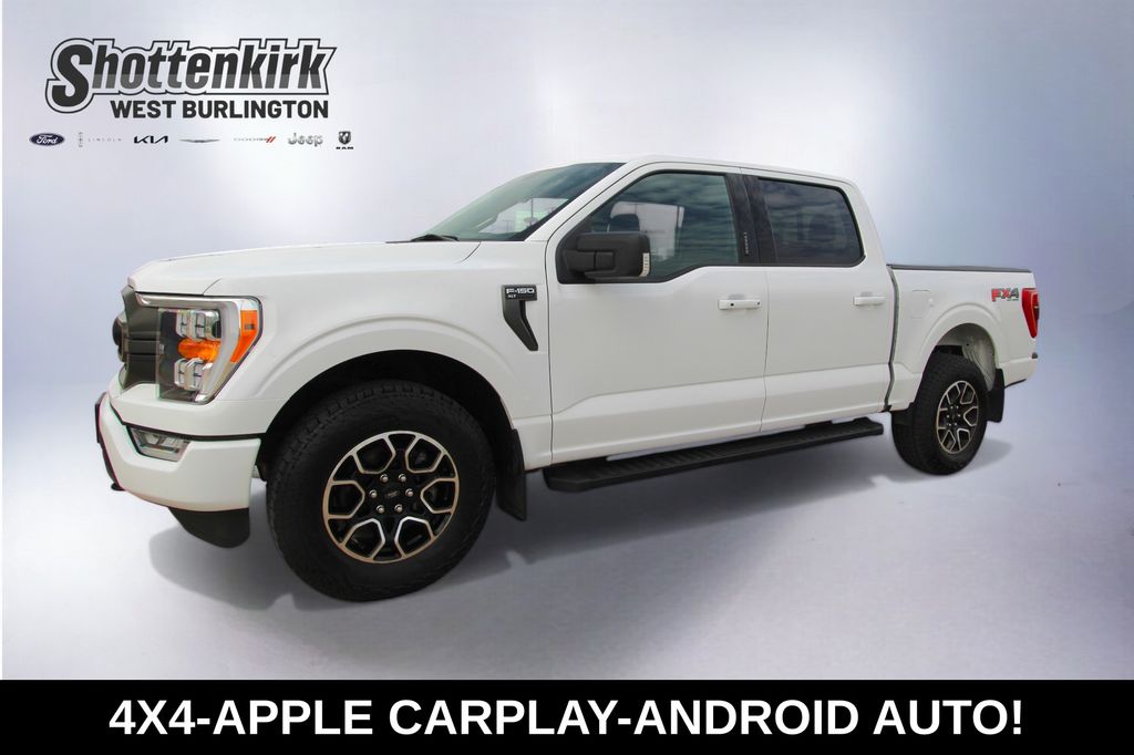 Oxford White 2022 Ford F-150 Pickup Truck Four-Wheel Drive Automatic