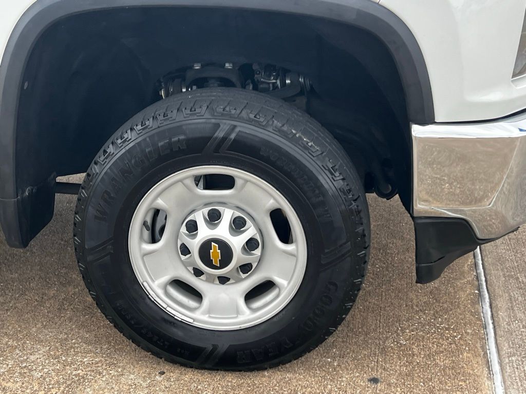 2022 Chevrolet Silverado 2500HD Work Truck White at Wharton Chevrolet GMC