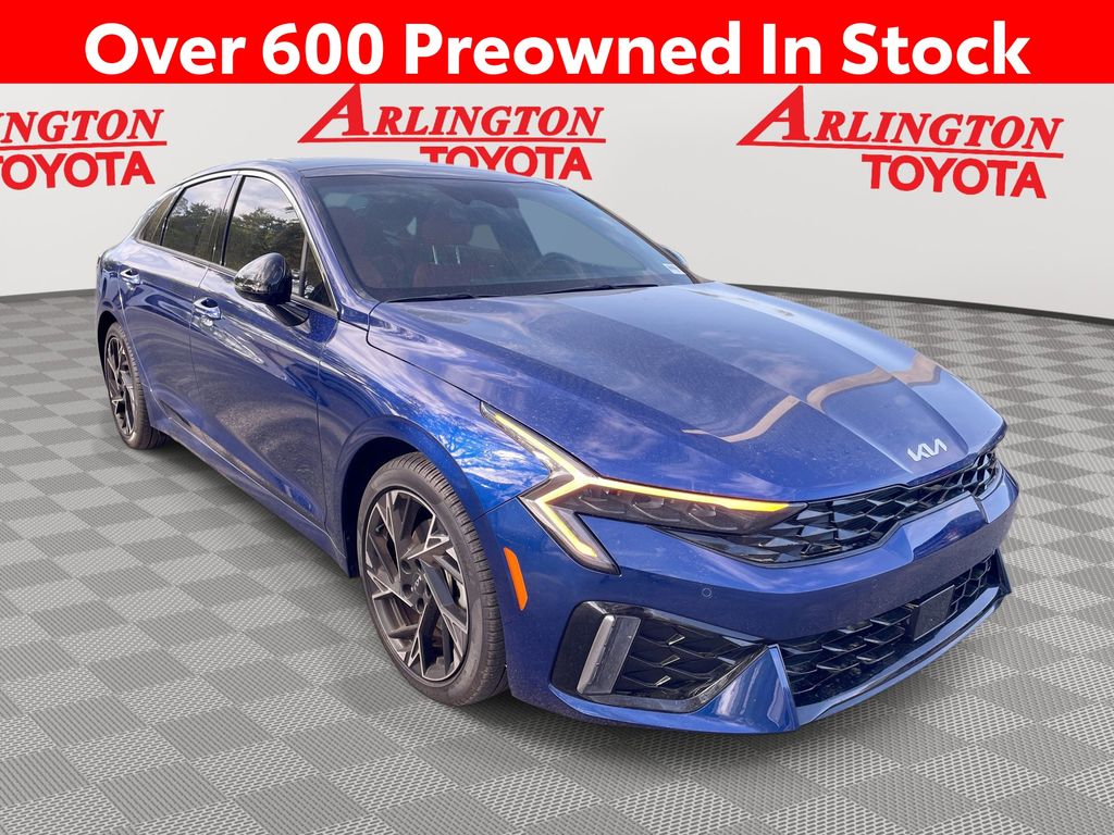 Yacht Blue 2025 Kia K5 GT-Line FWD Sedan Front-Wheel Drive 8-Speed Automatic