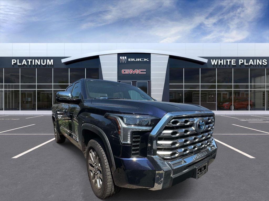 Magnetic Gray Metallic 2024 Toyota Tundra Hybrid Pickup Truck Four-Wheel Drive Automatic