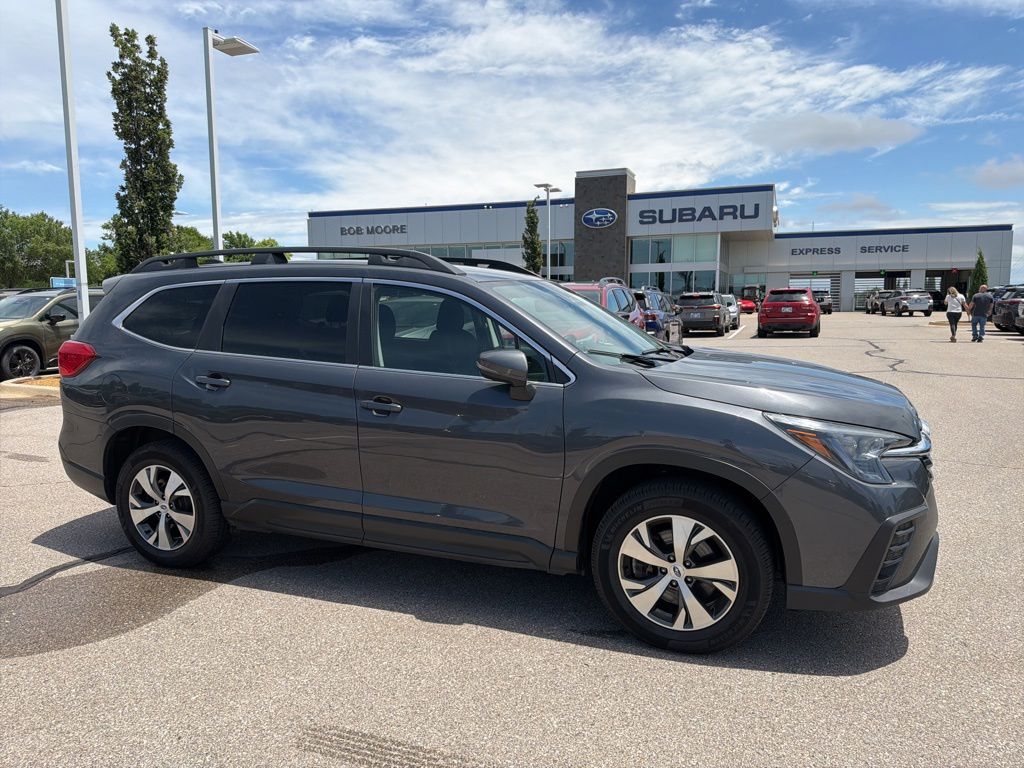 Magnetite Gray Metallic 2023 Subaru Ascent Premium 7-Passenger AWD SUV / Crossover All-Wheel Drive Continuously Variable Transmission