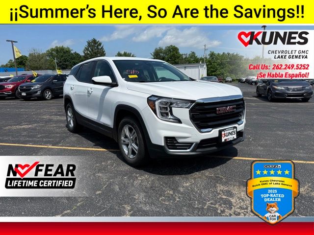 Summit White 2024 GMC Terrain SUV / Crossover Front-Wheel Drive 9-Speed Automatic