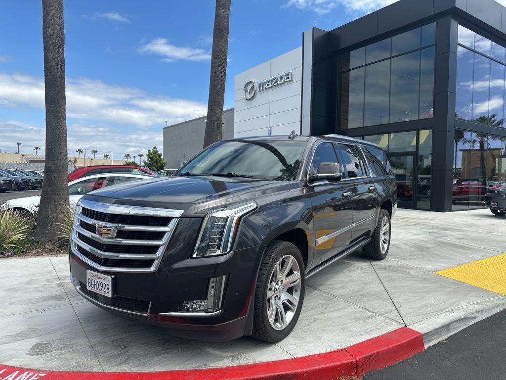 Dark Granite Metallic 2018 Cadillac Escalade ESV Premium Luxury 4WD SUV / Crossover Four-Wheel Drive